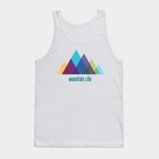 Mountain Life, with words Tank Top